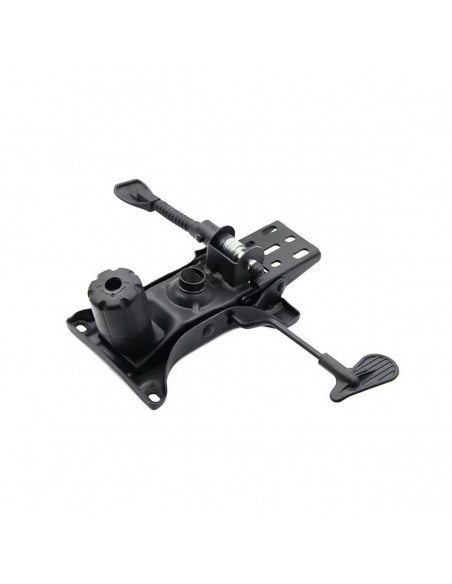 Cadeira de escritório ROTHNE, alta, mecanismo multifuncional, couro sintético preto