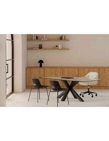 Silla LUNA Moderna Polipropileno con Patas...