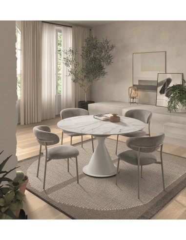 Mesa extensível giratória KORA 80 (130) x 75...