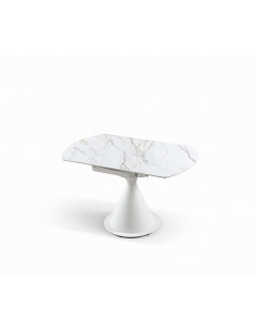 Mesa extensible giratorio KORA 80 (130) x 75 (130),...