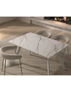 Mesa minimalista extensible ARMINIA 140(200) x 90... 2