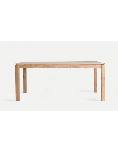 Mesa nórdica minimalista BREIL 180 x 90 madera de acacia natural
