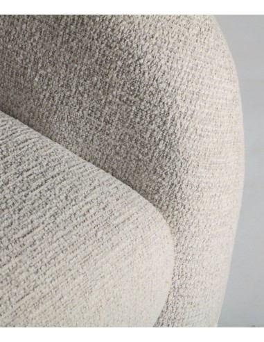 Poltrona STADEN de design art déco em tecido...