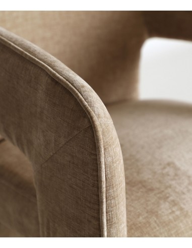 Cadeira design Art Déco BAUTZEN em tecido de...