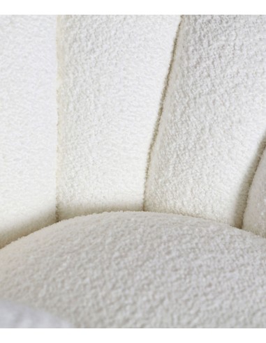 Poltrona giratória art déco BOUCLÉ ​​​​CREST em...