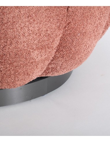 Poltrona giratória art déco BOUCLÉ ​​​​CREST em...