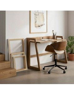 Escritorio bohemio TRIDAS 120 x 56 en madera de mango... 2