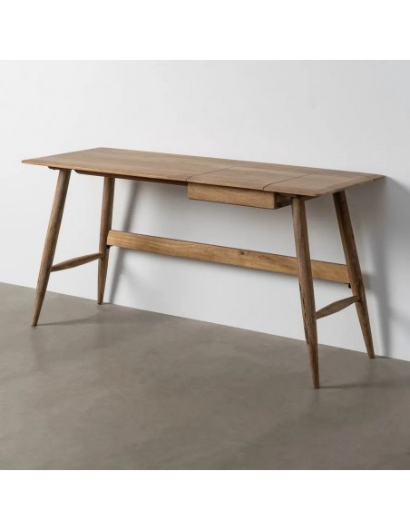 Escritorio vintage DRITAS 150 x 55 en madera de mango natural