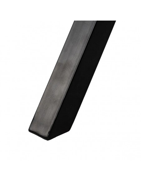 Escritorio industrial LINDAR 125 x 62 en madera de mango natural y metal