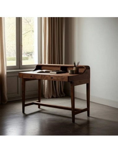Escritorio vintage ENZO 122x 62 en madera de...