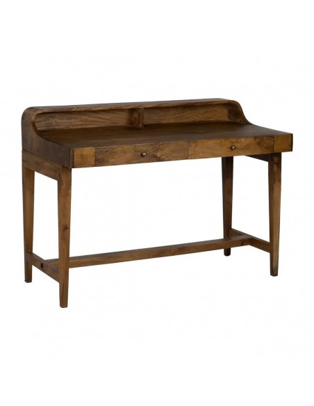 Escritorio vintage ENZO 122x 62 en madera de mango natural