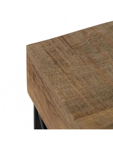 Mesa Kendal de 120 x 50 em madeira de manga e...