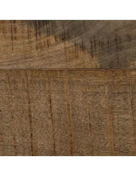 Escritorio KENDAL 120 x 50 en madera de mango y metal negro