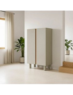 Aparador alto MALTA em estilo nórdico minimalista, 80 cm,... 2
