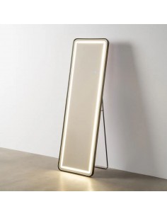 Espelho de vestir com iluminação LED FLEY 50 x 160 em...