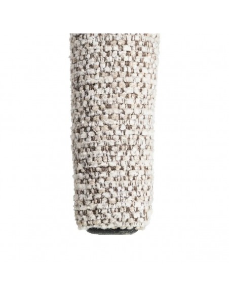 Silla con patas tapizadas NIVARIA de diseño 3d en tejido jaspeado