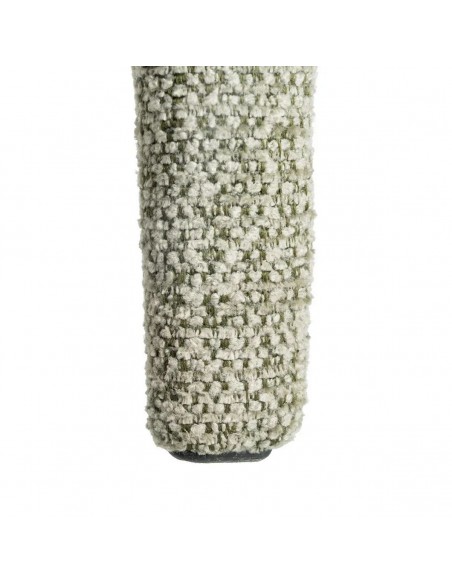 Silla con patas tapizadas NIVARIA de diseño 3d en tejido jaspeado