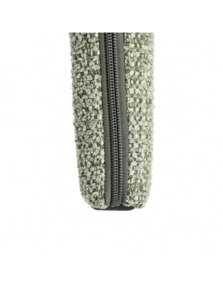 Silla con patas tapizadas ORION de diseño 3d en tejido jaspeado.