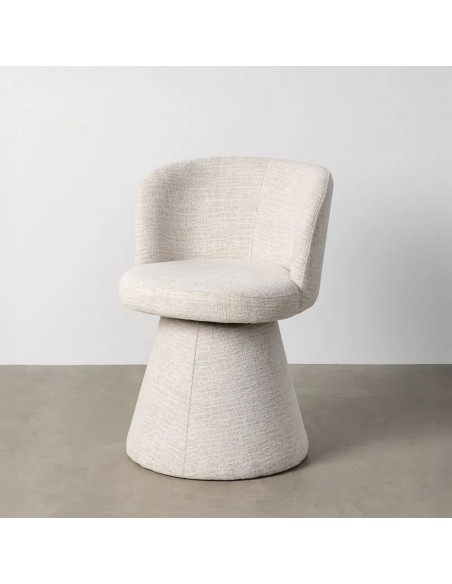 Silla giratoria con retorno automático LUNARIA de diseño curvo 3d