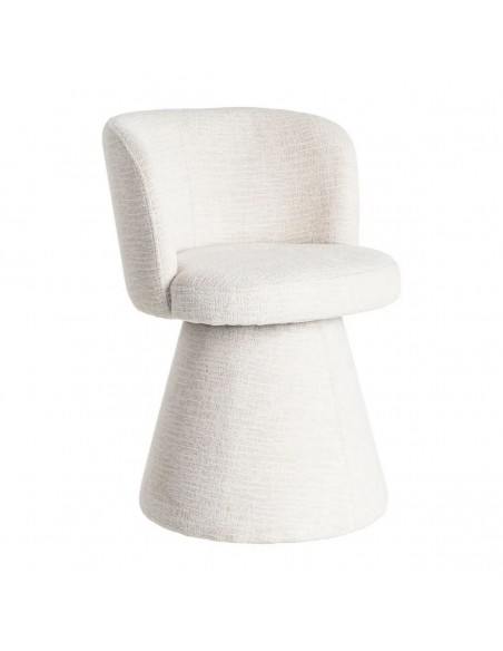 Cadeira giratória LUNARIA com retorno automático, design curvo 3D