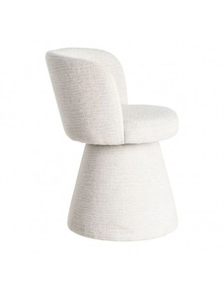 Cadeira giratória LUNARIA com retorno automático, design curvo 3D