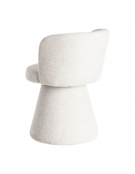 Cadeira giratória LUNARIA com retorno automático, design curvo 3D