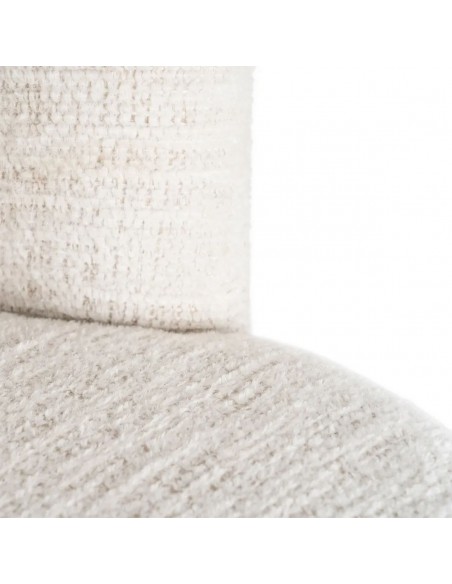 Silla giratoria con retorno automático LUNARIA de diseño curvo 3d