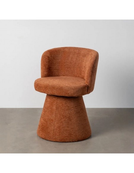 Silla giratoria con retorno automático LUNARIA de diseño curvo 3d