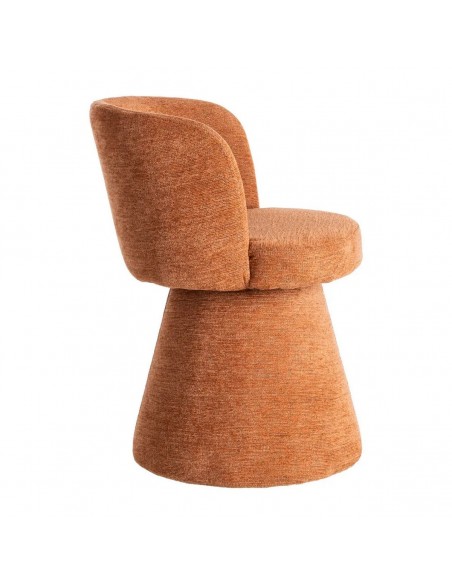 Cadeira giratória LUNARIA com retorno automático, design curvo 3D