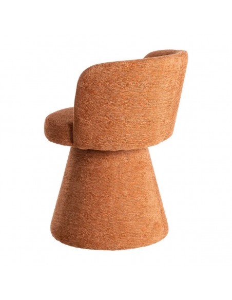 Cadeira giratória LUNARIA com retorno automático, design curvo 3D