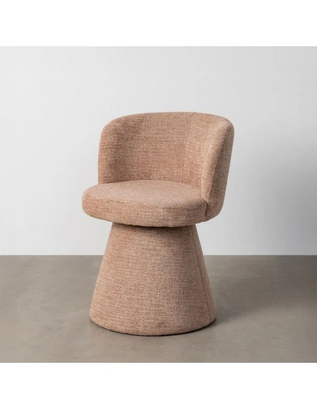 Silla giratoria con retorno automático LUNARIA de diseño curvo 3d