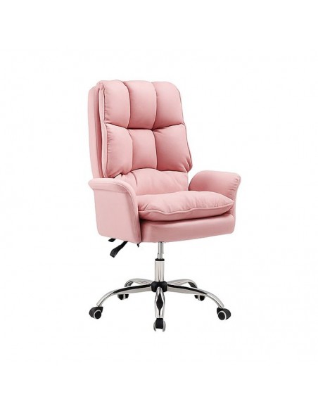 Sillón de oficina ROSA giratorio alto INZMA, piel sintética