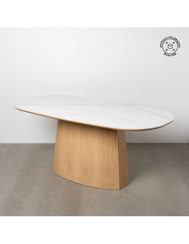 Mesa de jantar 180x90 NATURSTONE, porcelânico...