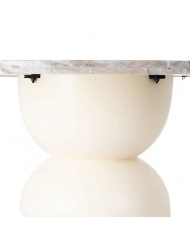 Mesa redonda de base geométrica 120 RONA en...