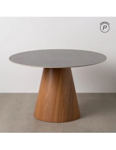 Mesa redonda con base cónica DALIA 120, cerámica símil... 2