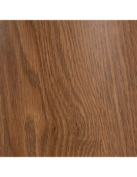 Mesa redonda DALIA 120 com base cónica, cerâmica preta tipo mármore, base metálica