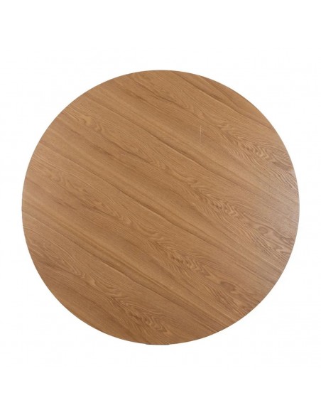 Mesa Redonda con base cónica NATURIA 120, MDF ROBLE