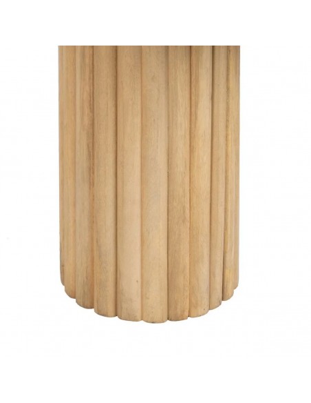 Mesa de Centro Ovalada 120 BULMA, Madera de Mango Natural