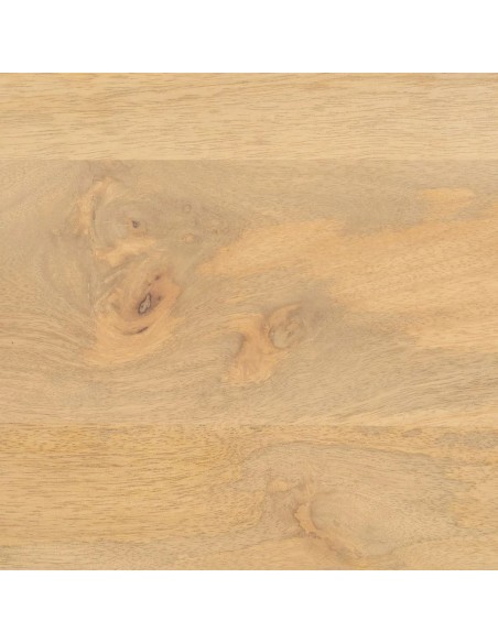 Mesa de Centro Ovalada 120 BULMA, Madera de Mango Natural