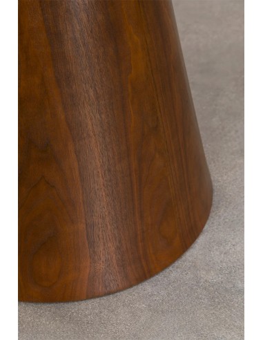 Mesa redonda NATURIA 120 com base cónica,...