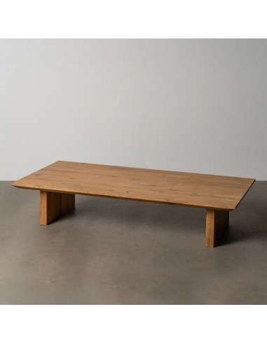 Mesa de centro minimalista AVA 150x70 en madera de acacia marrón