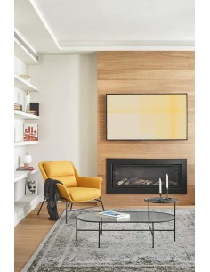 POLTRONA DE DESIGN SADIRA MOSTARDA. 2