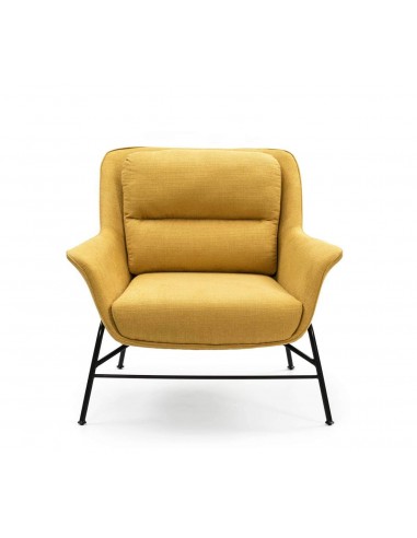 POLTRONA DE DESIGN SADIRA MOSTARDA.