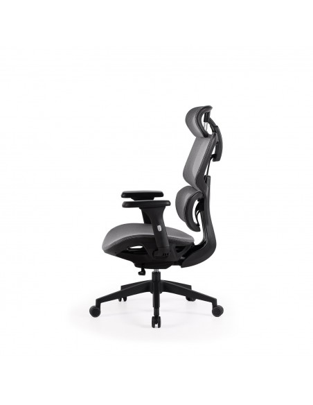 Cadeira de escritório ergonómico TORONTO, alta, tecido Krono e braços 3D