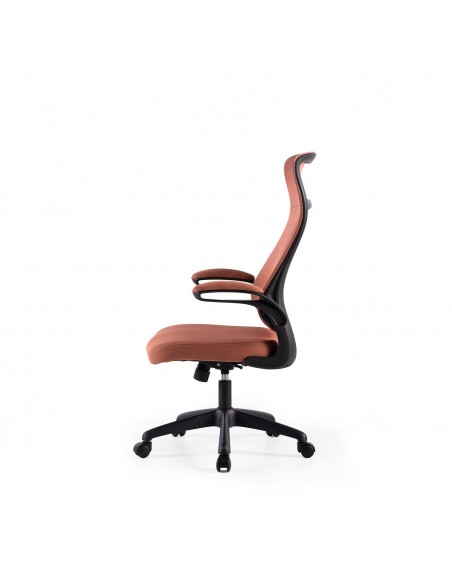 Sillón de oficina SORBONNE alto,tejido artik y brazos abatibles