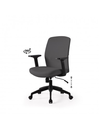 Sillón de oficina MARYLAND, medio, tejido artik...