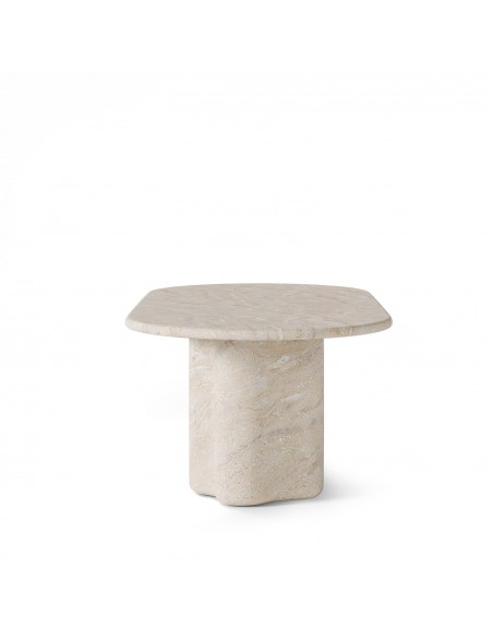 Mesa de Comedor oval mármol travertino LORRAINE 220