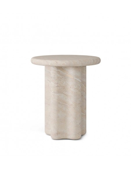 Mesa lateral em microcimento travertino EMERIC 50