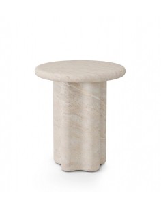 Mesa lateral em microcimento travertino EMERIC 50