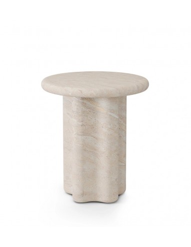 Mesa lateral em microcimento travertino EMERIC 50